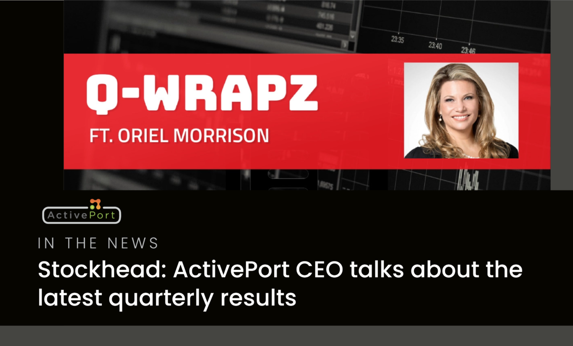 ActivePort Quarterly Results