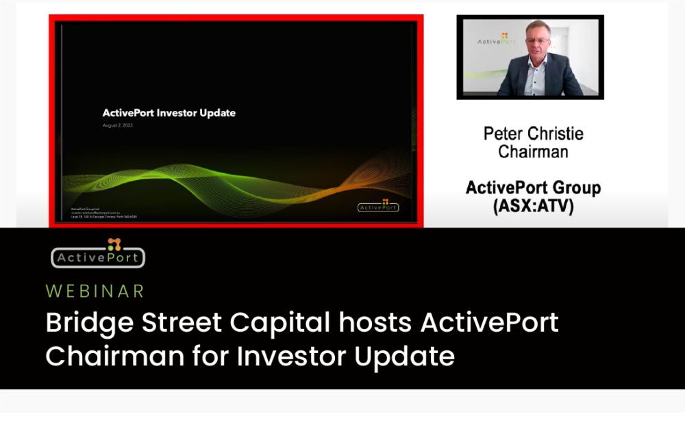 Investor Webinar