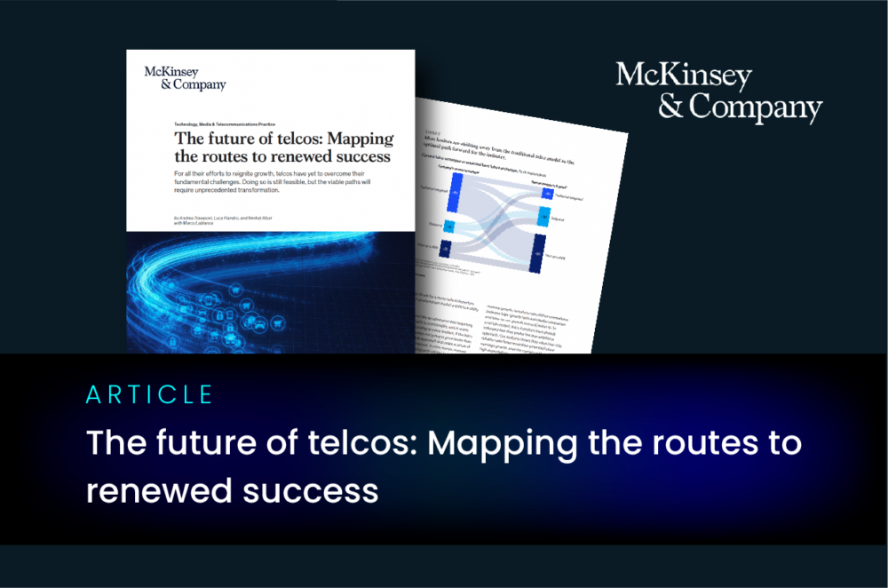 The future of telcos by McKisey & Company article released December 2024